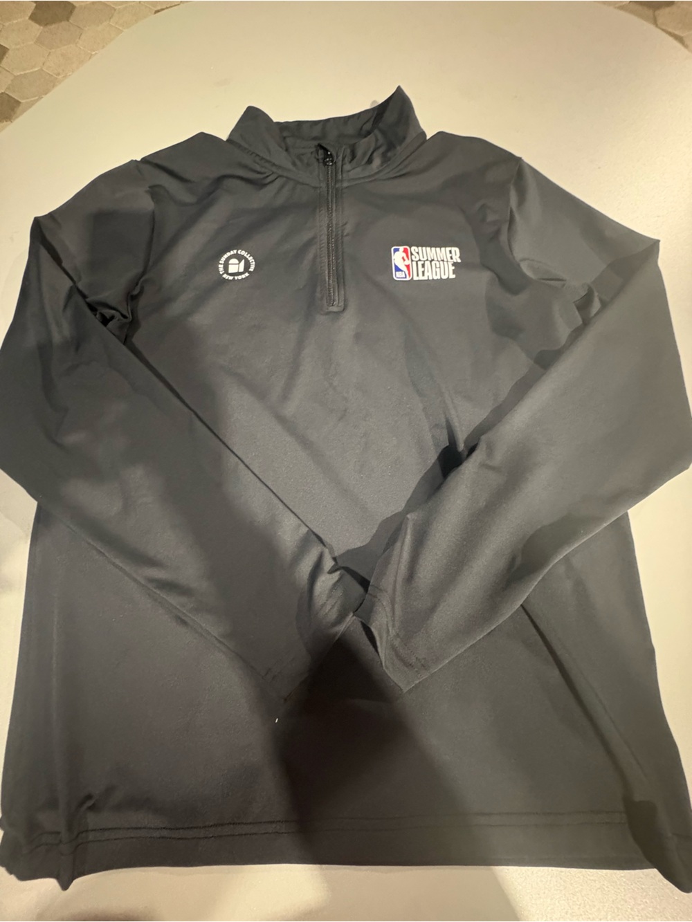 NBA Summer League Black Zip-Up Jacket from the Sunday Collective